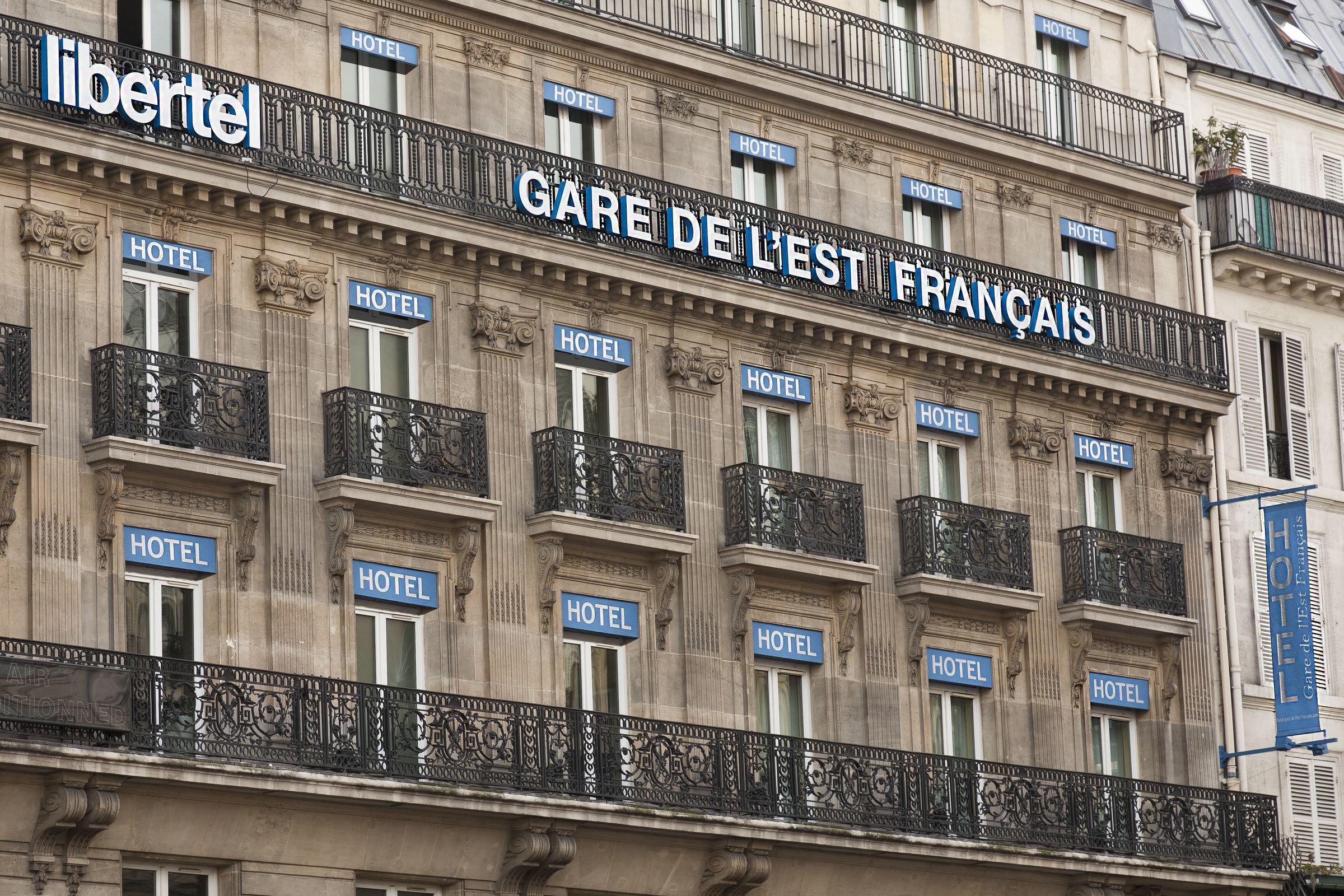 Готель Libertel Gare De L'Est Francais Париж Екстер'єр фото